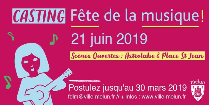 Casting fête musique Melun