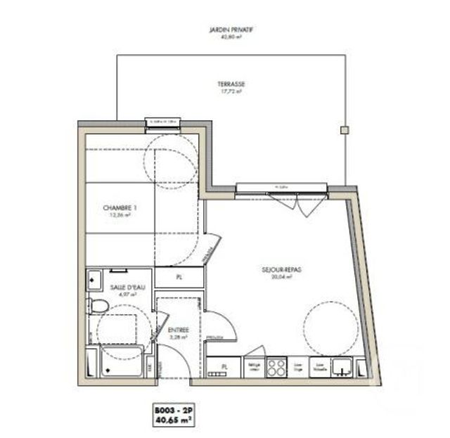Appartement T2 à louer - 2 pièces - 40.7 m2 - MELUN - 77 - ILE-DE-FRANCE - Century 21 Cerim Appartement T2 à louer - 2 pièces - 40.7 m2 - MELUN - 77 - ILE-DE-FRANCE - Century 21 Cerim