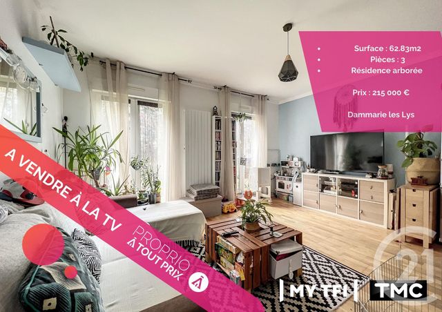 appartement - DAMMARIE LES LYS - 77