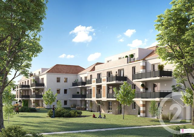 appartement à louer - 2 pièces - 42.0 m2 - DAMMARIE LES LYS - 77 - ILE-DE-FRANCE - Century 21 Cerim